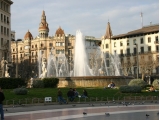 Plaza Catalunya, Barcelona